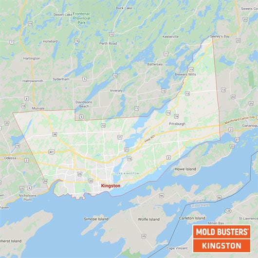 Kingston Ontario map