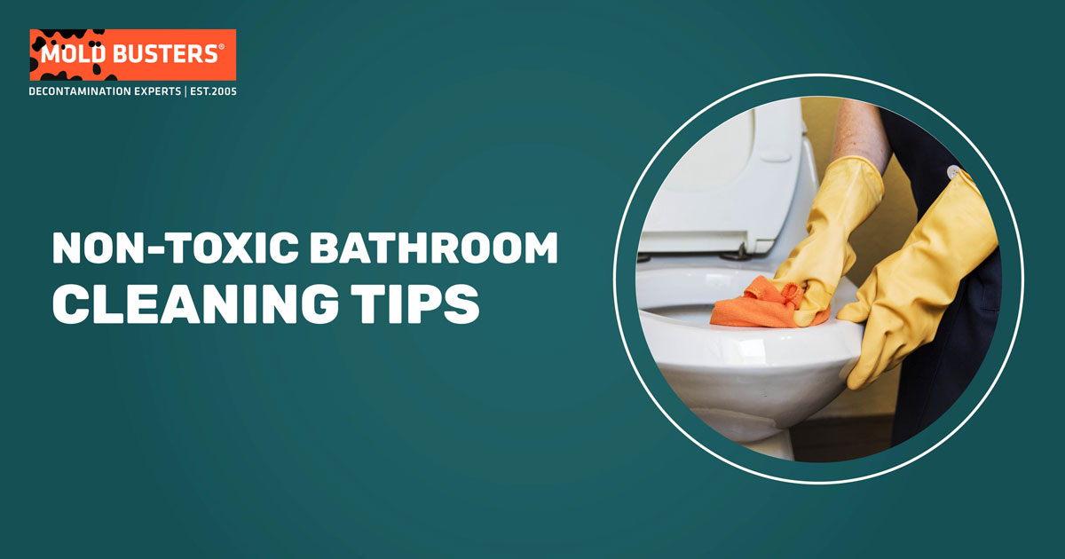 non toxic bathroom cleaning tips
