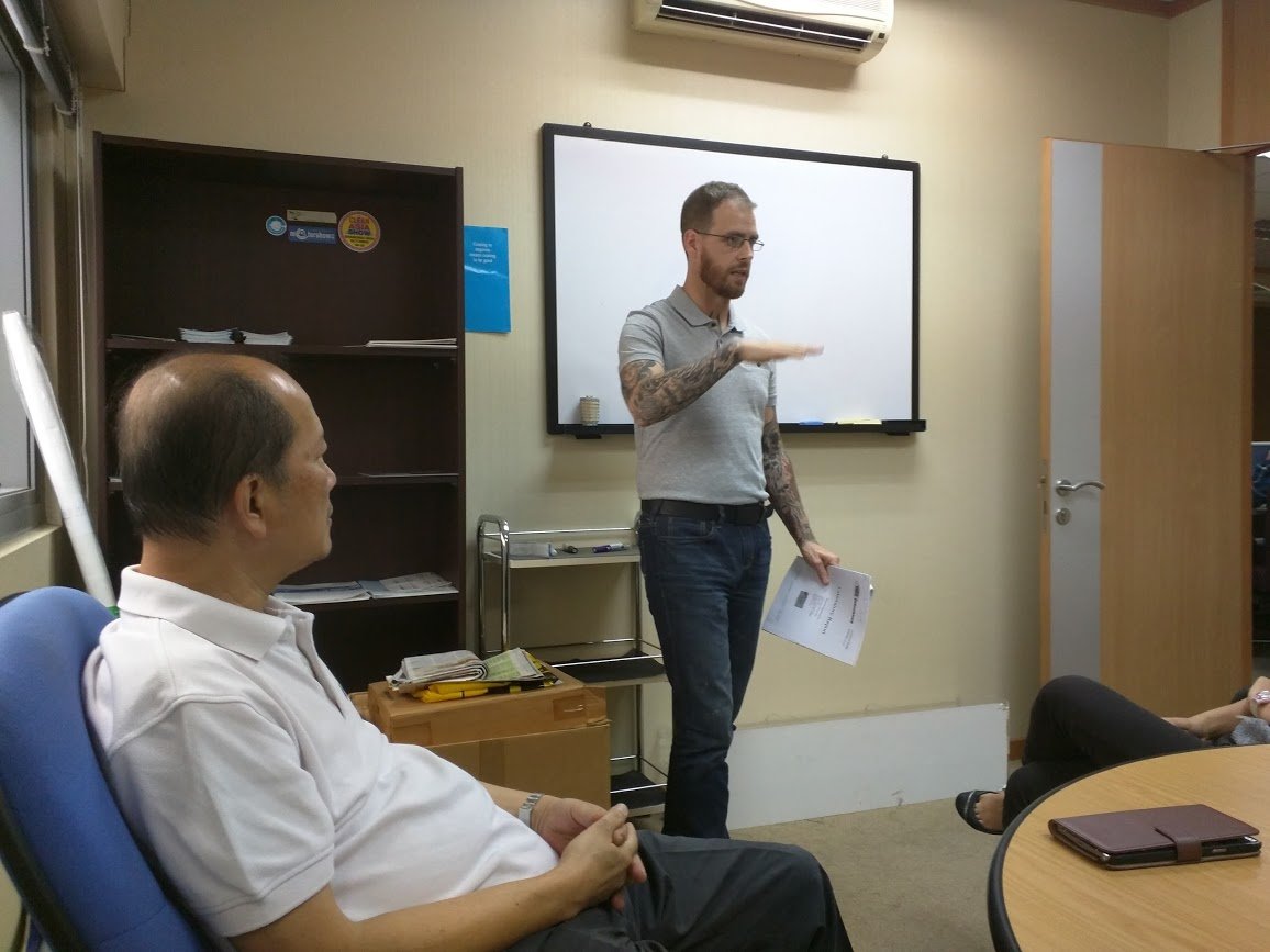 Training Session with Mold Busters Singapore