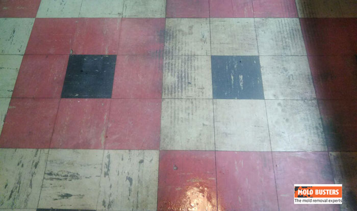 Asbestos 9×9 Floor Tile