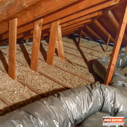 Vermiculite in the Attic