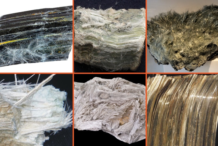 6 Types of Asbestos