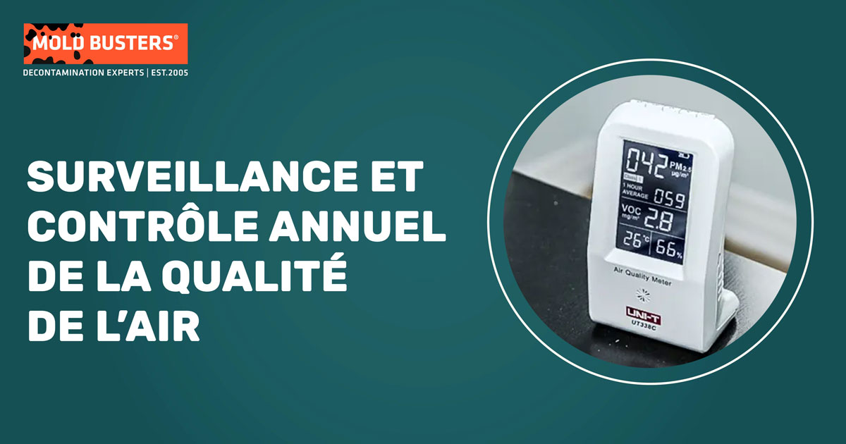 Surveillance et contrôle annuel de la qualité de l’air