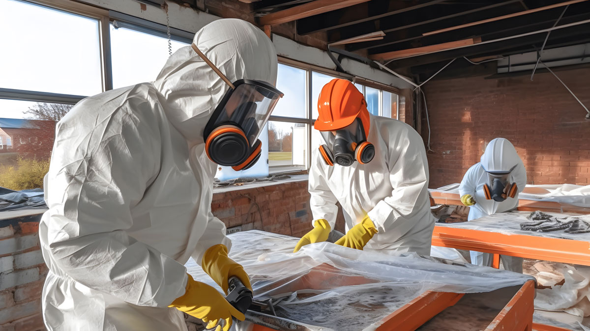 actinolite asbestos abatement process
