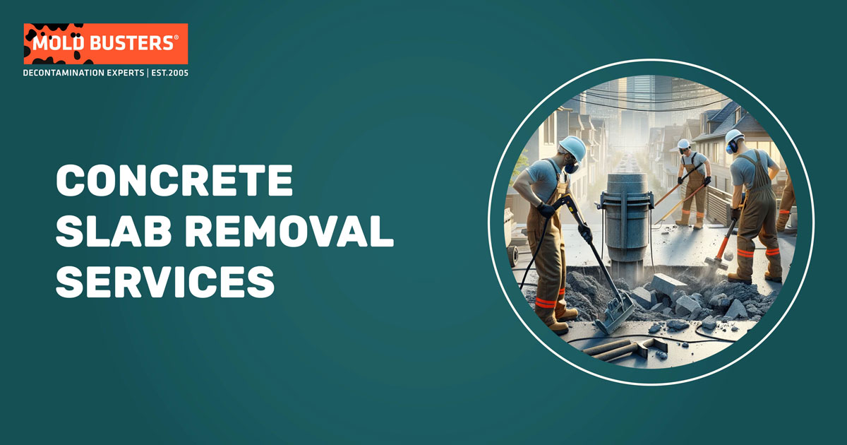 concrete slab removal services