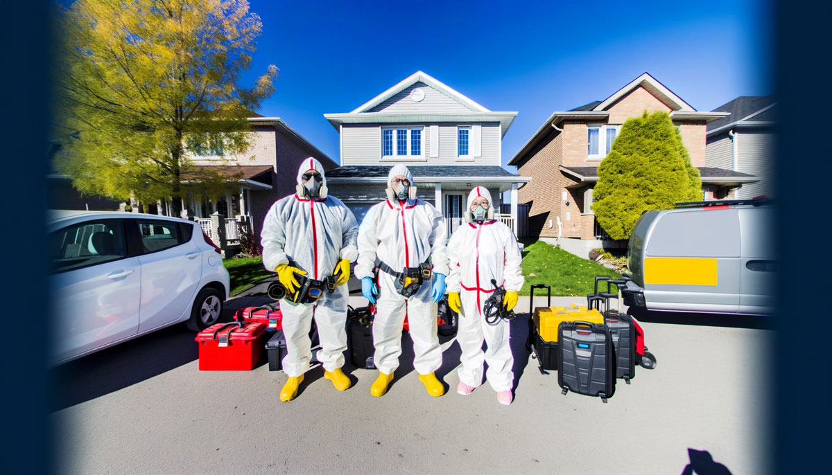 team of Mold Busters Ottawa professionals