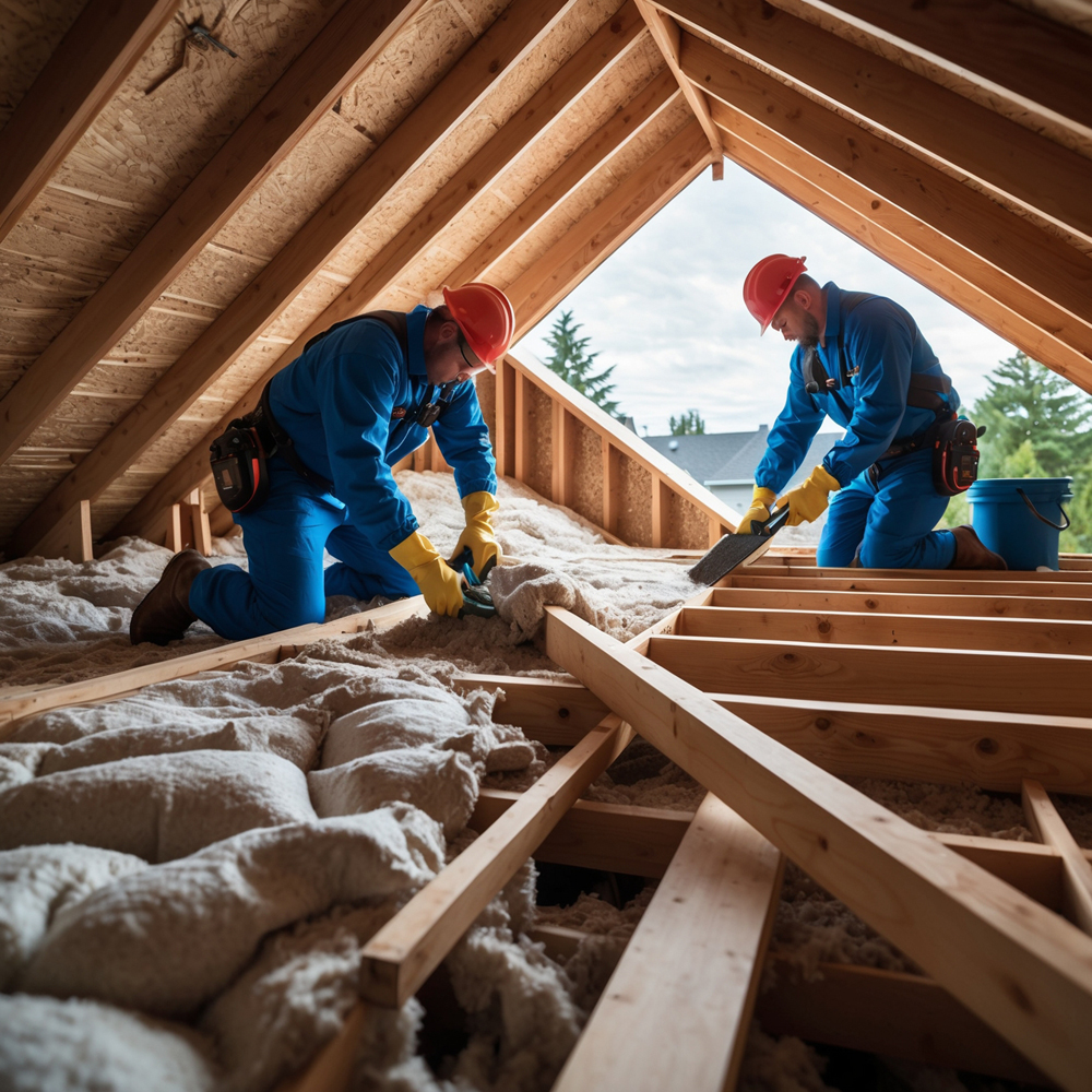 Attic mold removal specialists working in Côte Saint-Luc home