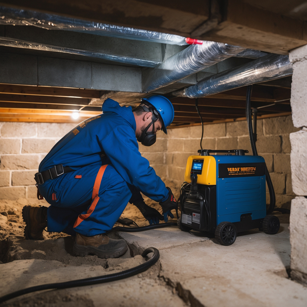 Crawlspace mold remediation and moisture control in Côte Saint-Luc