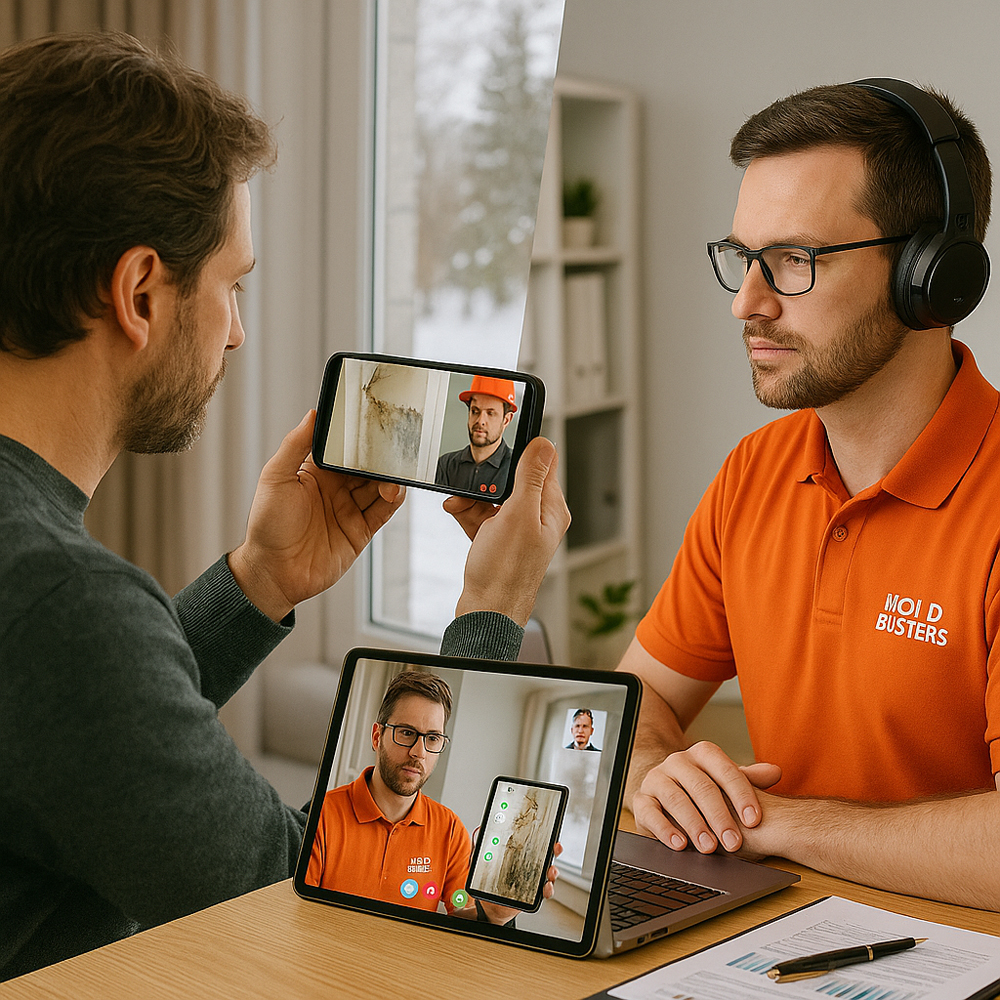 Virtual mold inspection and remote assessment technology