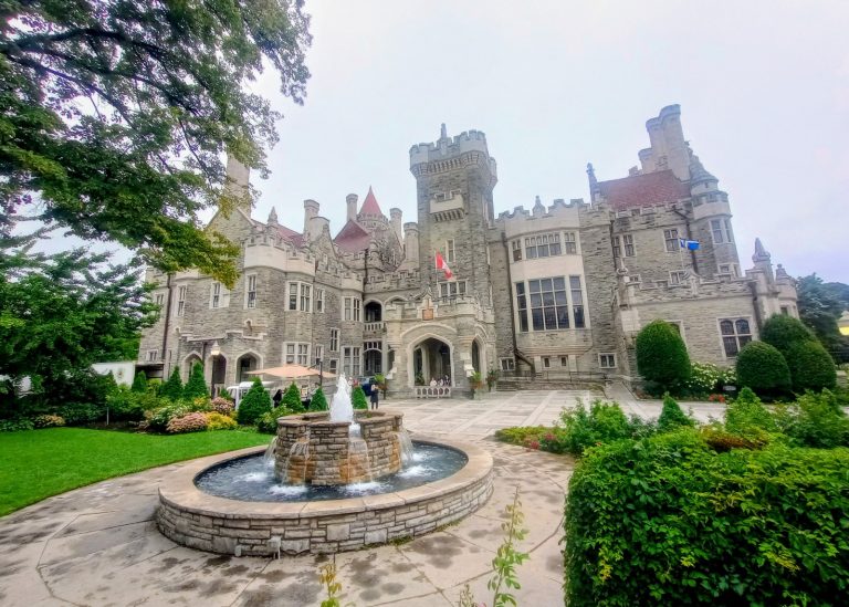 Casa Loma castle in midtown Toronto, within Mold Busters' GTA virtual inspection service area