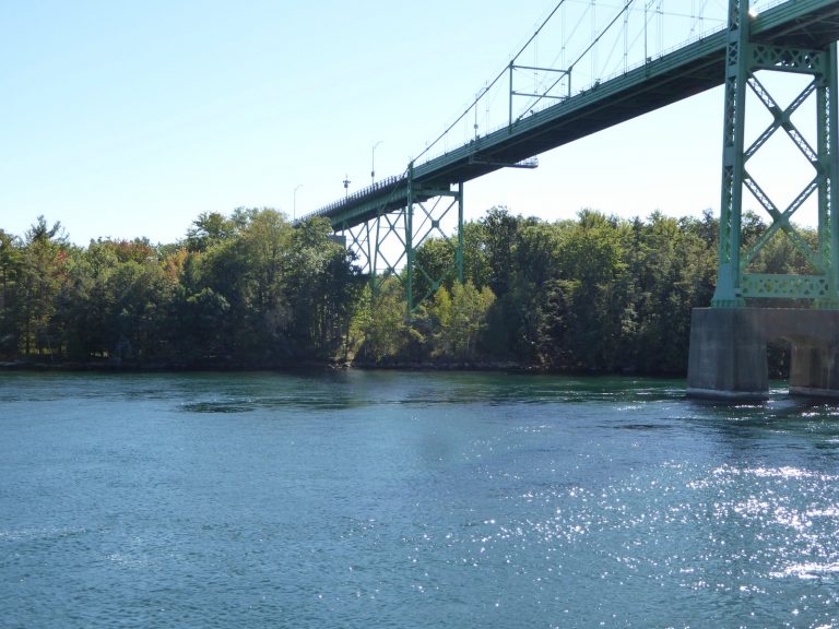 The Thousand Islands and St. Lawrence River near Kingston, the water that drives the region's humidity and mold risk