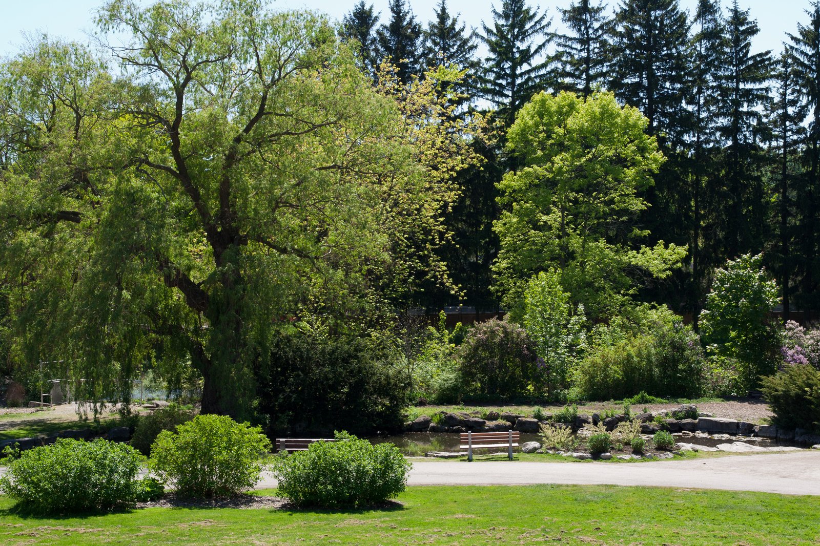 Gairloch Gardens lakeside estate garden in Oakville, Ontario, within Mold Busters' Halton service area